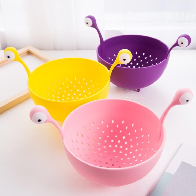 Rổ đựng hoa quả Monster - Rổ ốc sên cục ngỗ nghĩnh siêu hot - Lỗi 1 đổi 1 trong 14 ngày