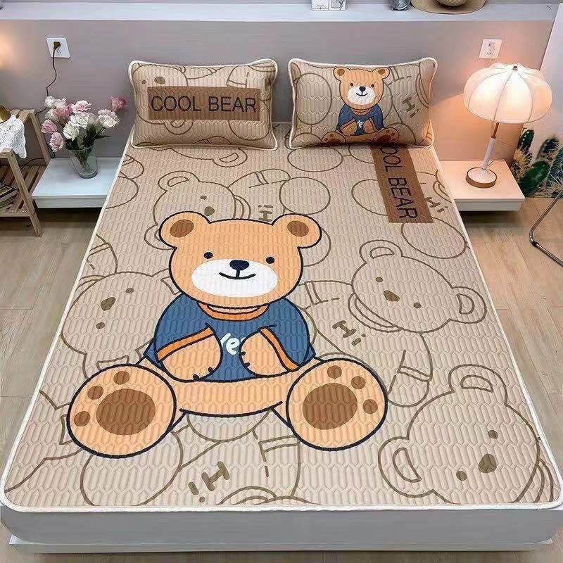 CHIẾU ĐIỀU HOÀ CAO SU NON LATEX 5D - GẤU BEAR