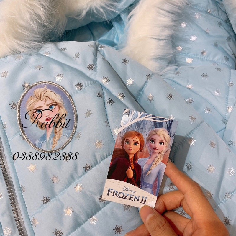 Áo khoác xanh Elsa