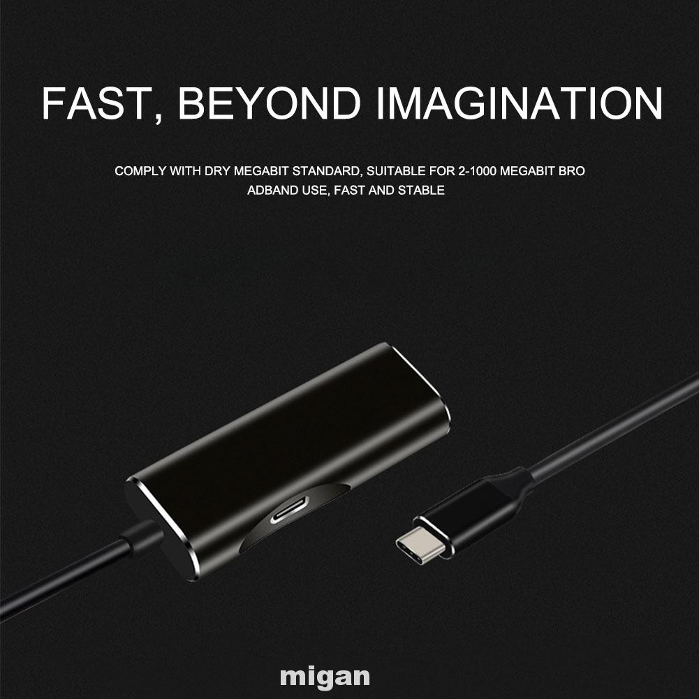 Đầu Chuyển Đổi Usb C Sang Rj45 Tốc Độ Cao Cho Máy Tính | BigBuy360 - bigbuy360.vn