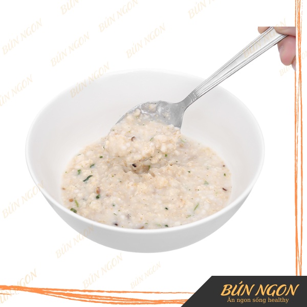 Cháo Yến Mạch Rau Nấm/Thịt Bằm Xuân An Oats 40g - Cháo Ăn Liền Bổ Dưỡng