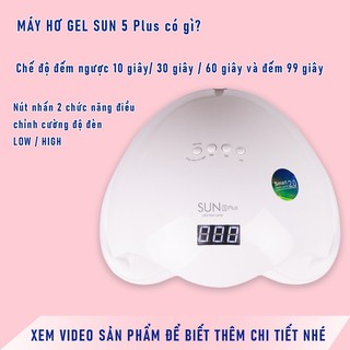 Máy hơ Sun 5 Plus tem xanh 2.0