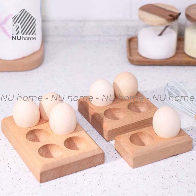 nuhome.vn | Khay đựng trứng bằng gỗ Tama, khay gỗ đựng trứng cao cấp, thiết kế sáng tạo và đẹp mắt