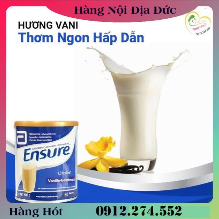 Sữa Ensure của Đức 400g Date mới- Nội địa Đức Đủ Bill