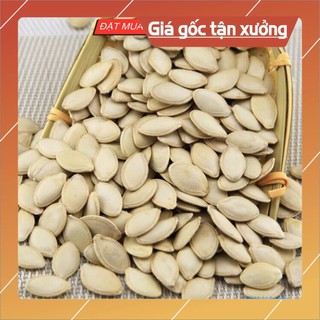 Hạt bí trắng 🌷freeship🌷hạt bí trắng rang tay loại to ngon túi 500gr