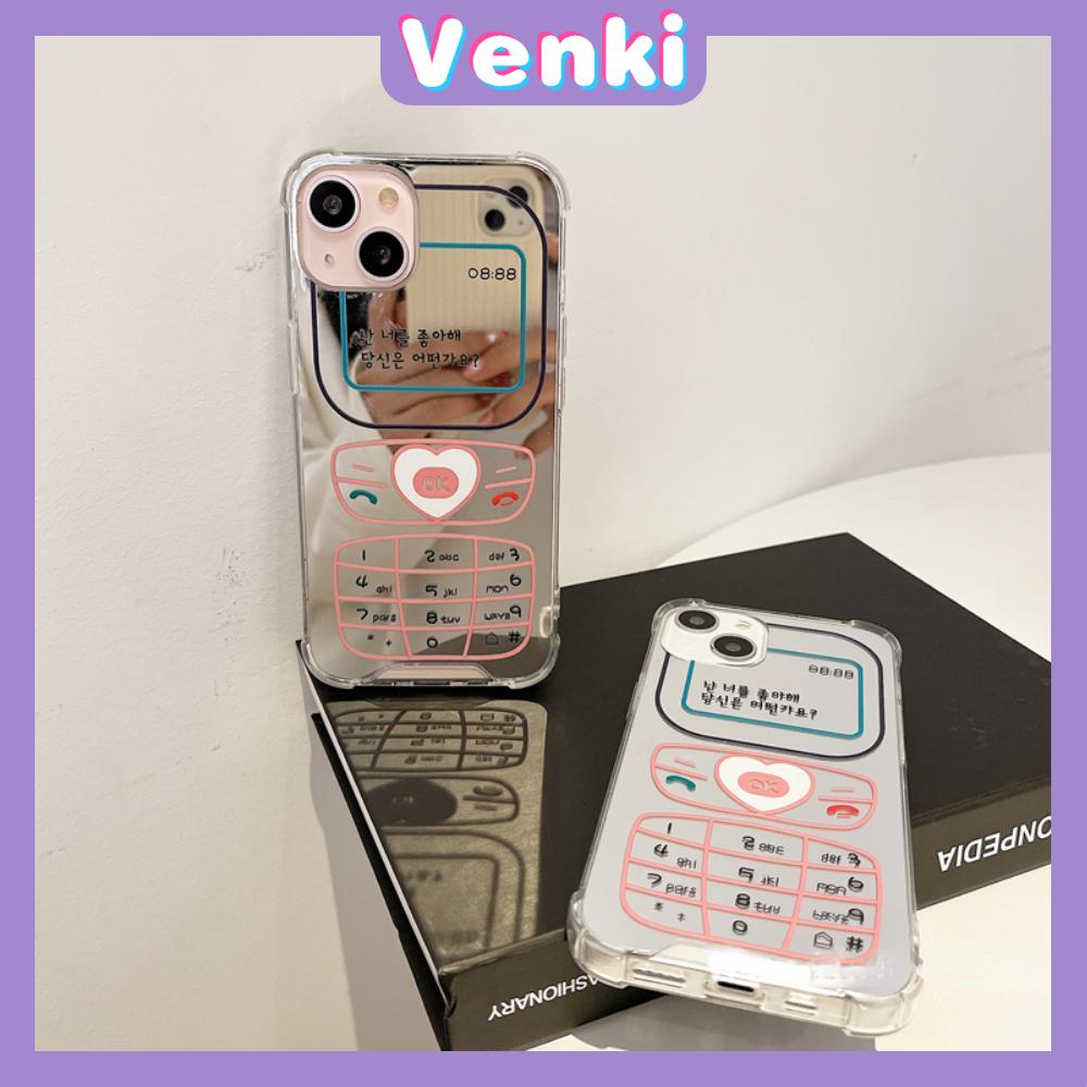 Ốp điện thoại acrylic đệm khí chống sốc kiểu gương trang điểm thích hợp cho IPHONE 11 13 PRO MAX 12 PRO MAX 7 PLUS XR