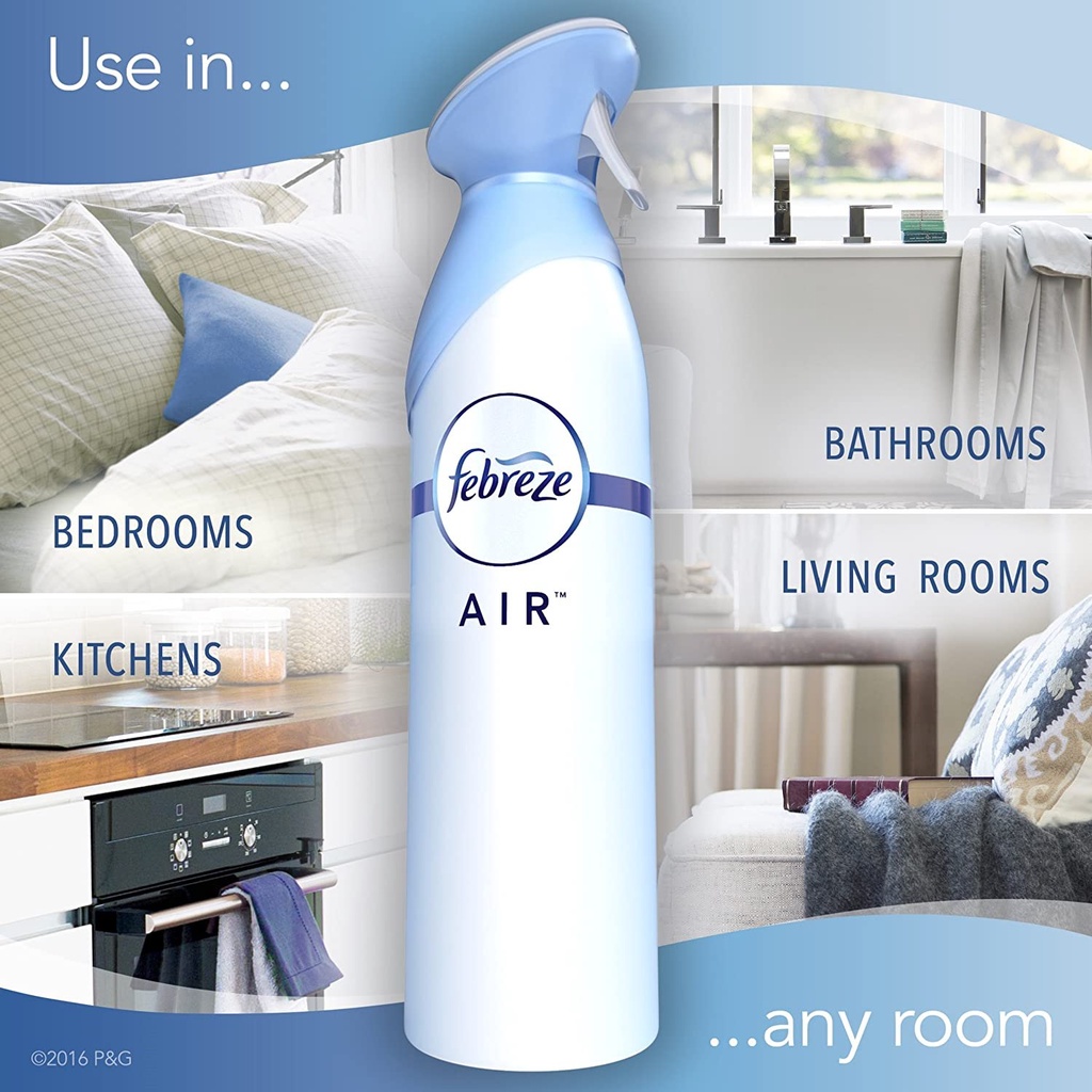 Xịt Thơm Phòng FEBREZE 250g - LINEN &amp; SKY