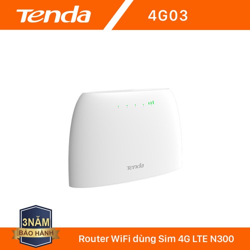 Bộ Phát Wifi 4G Tenda 4G03 CHÍNH HÃNG 36 THÁNG dành cho Xe Khách, Lắp Camera, khu vực chưa kéo mạng | BigBuy360 - bigbuy360.vn