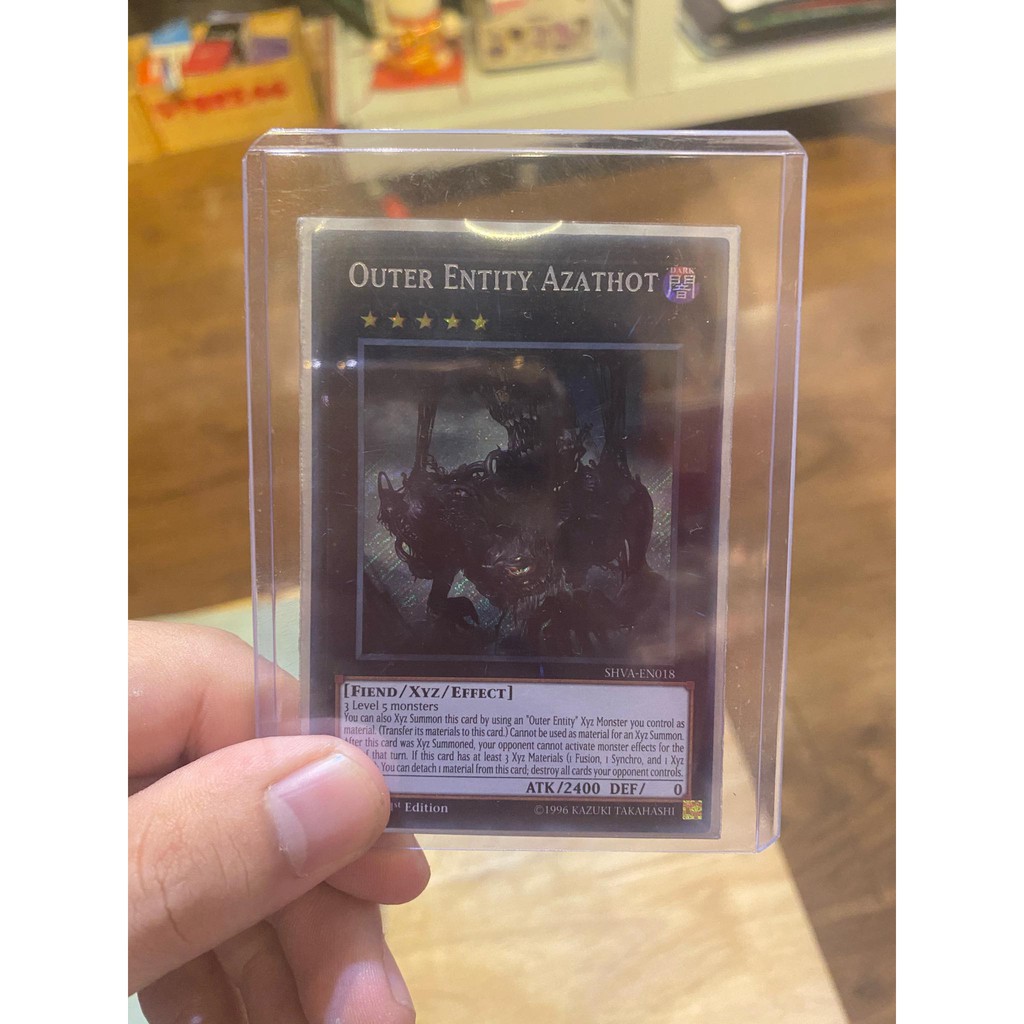 Lá bài thẻ bài Yugioh Outer Entity Azathot – Secret Rare - Tặng bọc bài nhựa bảo quản
