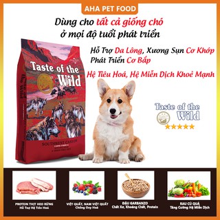 Thức Ăn Cho Chó Corgi Taste Of The Wild Bao 500g - Southwest Canyon Thịt Heo Rừng, Trái Cây Rau Củ Quả