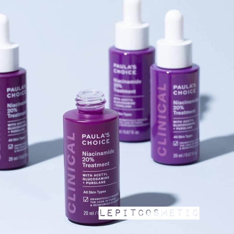 [Nia 20%]Tinh chất se khít lỗ chân lông Paula's Choice Clinical Niacinamide 20% Treatment 20ml | BigBuy360 - bigbuy360.vn