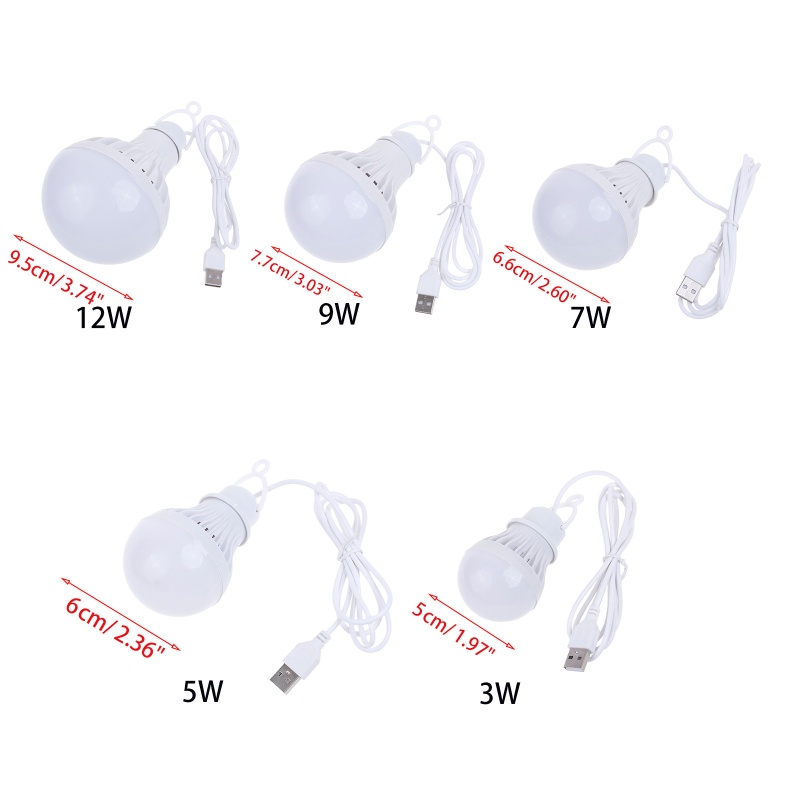Bóng Đèn Led USB Khẩn Cấp Tiện Dụng Cho Hoạt Động Ngoài Trời