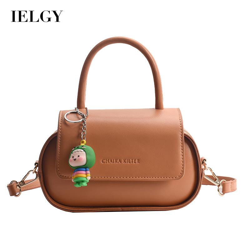 Túi đeo vai Ielgy có móc khóa kiểu hàn quốc dễ thương cho nữ