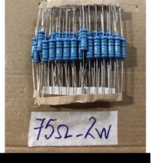 50 con điện trở 2w 75 ôm