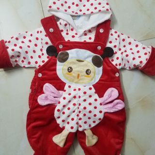 Sét body yếm cho bé gái