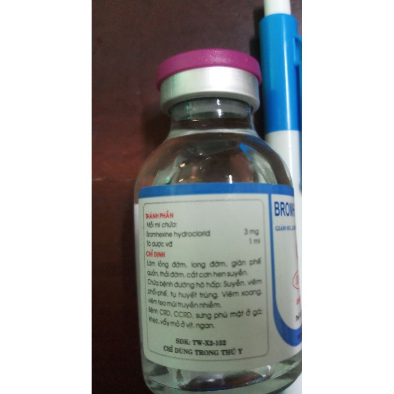 Bromhexine 0,3% lọ 20ml long đờm