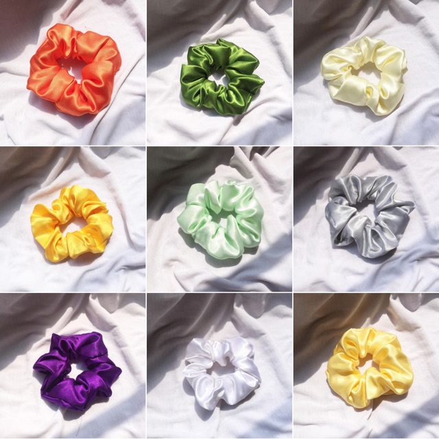 Scrunchies phi bóng giá rẻ 10k