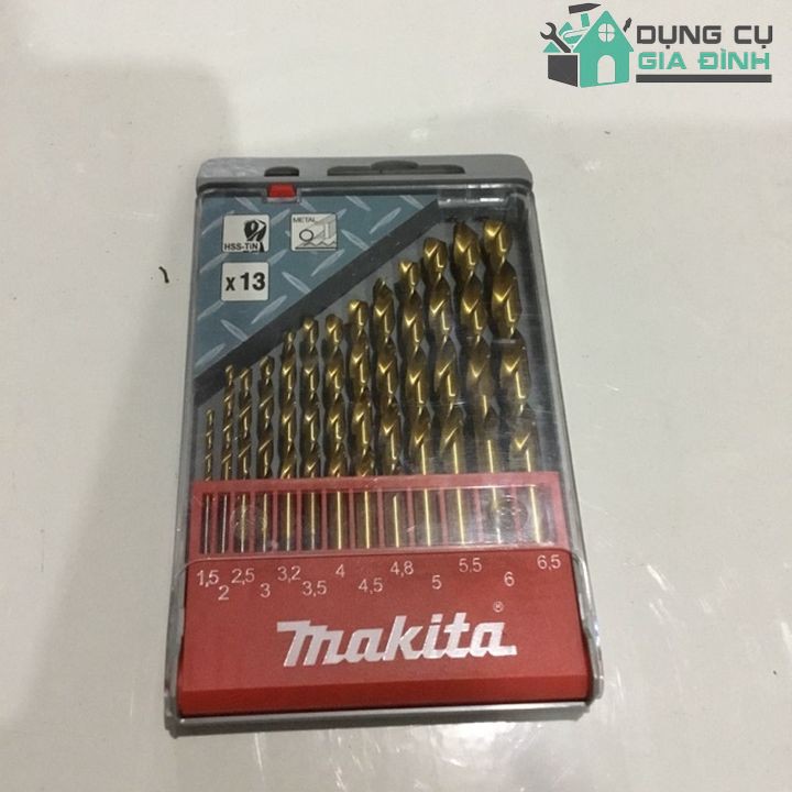 Bộ mũi khoan sắt (1.5-6.5mm) Makita D-43577
