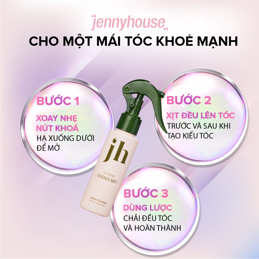 Xịt Dưỡng Tóc JENNY HOUSE Hydro Keratin Essence Mist 95ml - Phục Hồi Tóc Hư Tổn