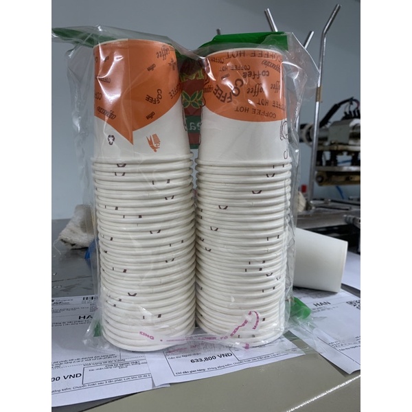 Ly giấy,cốc giấy dùng 1 lần bịch 50c 7oz-9oz
