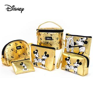 Túi đựng mỹ phẩm đa dụng in hình chuột Mickey cho nữ