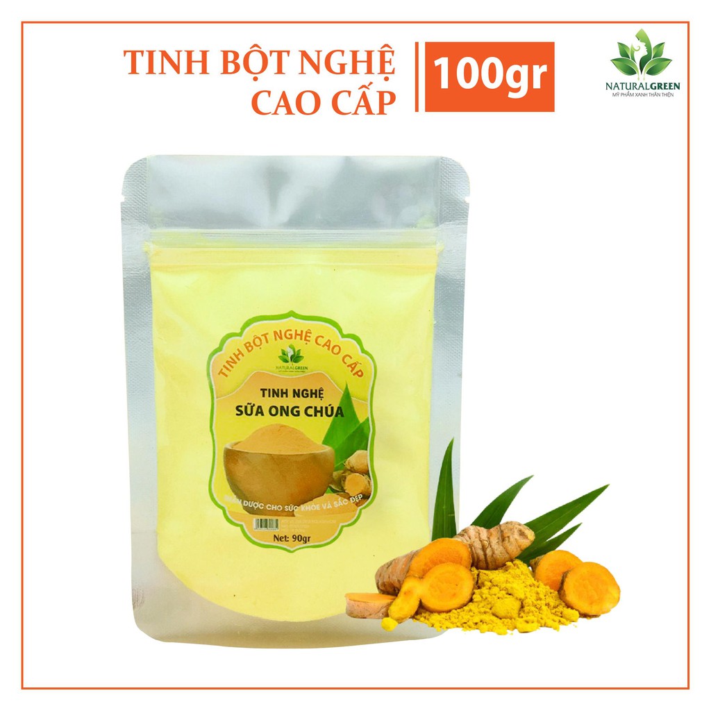 Tinh bột nghệ vàng nguyên chất cao cấp có tiêu chuẩn an toàn mới cập nhật | Thế Giới Skin Care