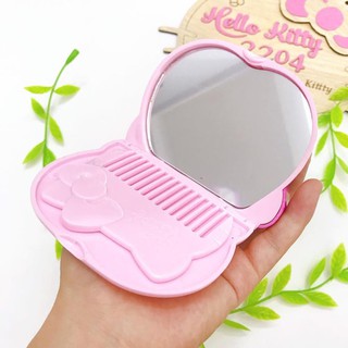🌸🌸Gương mini kèm lược Hello Kitty🌸🌸
