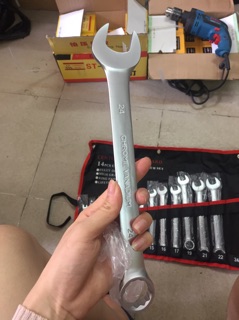 Bộ cờ Lê century 14 món 8-24 Bộ cờ lê 14 chi tiết tiêu chuẩn USA 8-24 mm