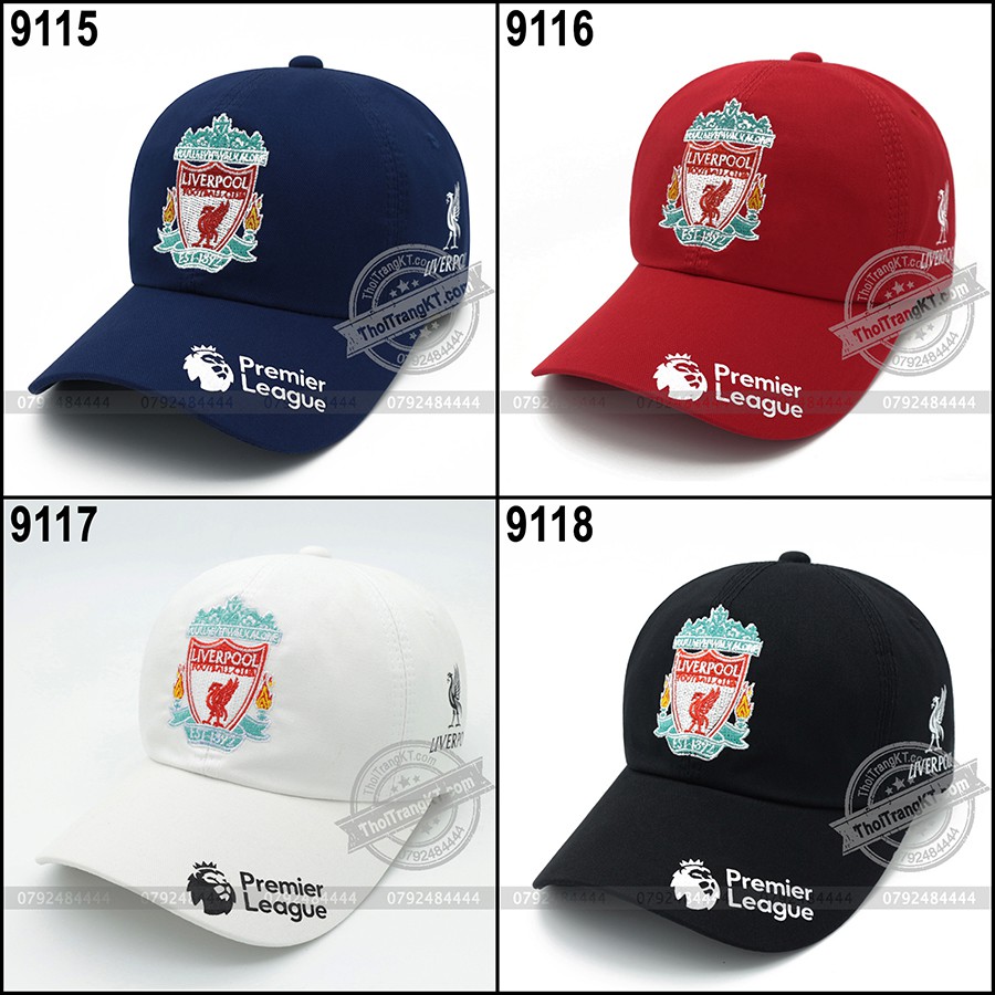 Nón lưỡi trai bóng đá Liverpool