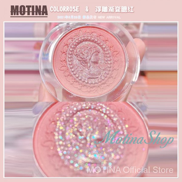 Phấn Má Hồng Màu Nude / Trắng Sữa / Đỏ Trang Điểm Tự Nhiên Dành Cho Nữ