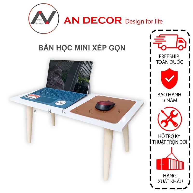 (HÌNH ẢNH + VIDEO HÀNG THỰC TẾ )BÀN LÀM VIỆC / BÀN HỌC NHỎ GỌN - Sản phẩm của Xưởng Nội Thất Xuất Khẩu An Decor