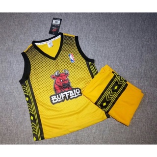 Bộ đồ bóng rổ mẩu mới buffalo trẻ em