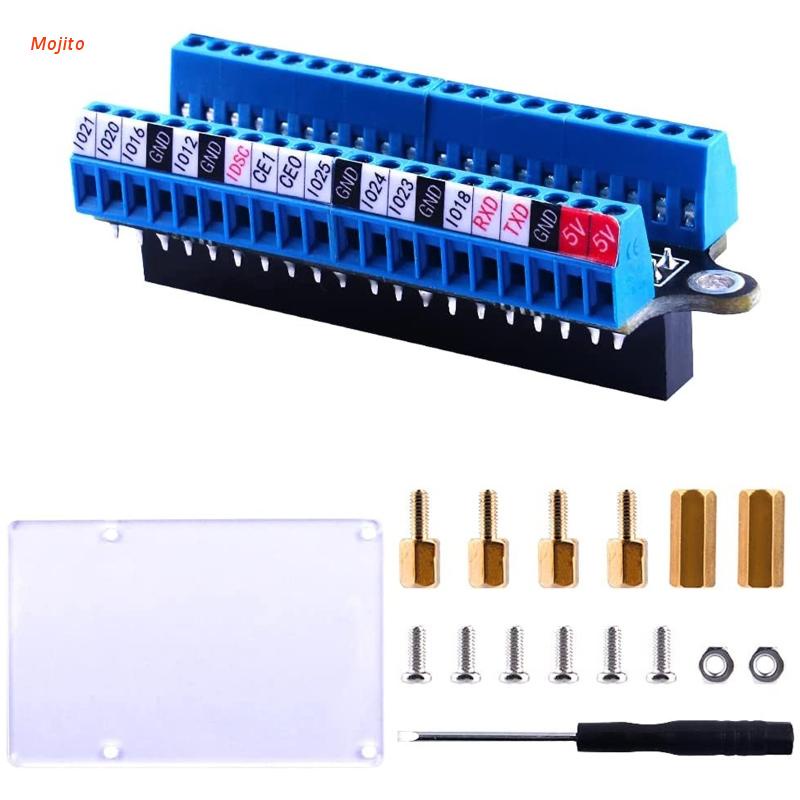 Bảng Mạch Thiết Bị Đầu Nối Mini GPIO Dành Cho Raspberry Pi 4B/3B+/3B/2B/1B+/Zero/