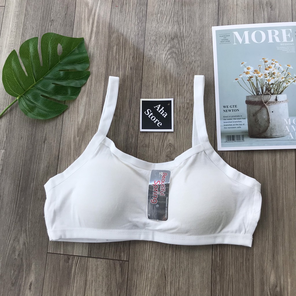 Áo lá học sinh ba dây chất cotton cao cấp | BigBuy360 - bigbuy360.vn