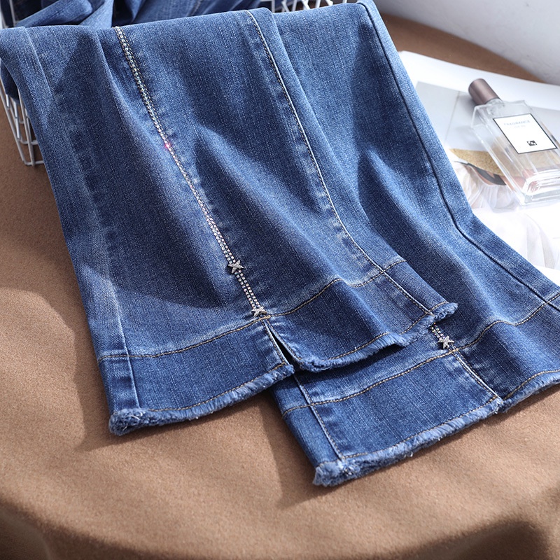 HB3203 Quần jean nữ dài ống loe hàng nhập