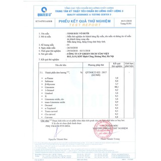 Combo 02 Tinh dầu Vỏ Bưởi Evarosa chai 10ml