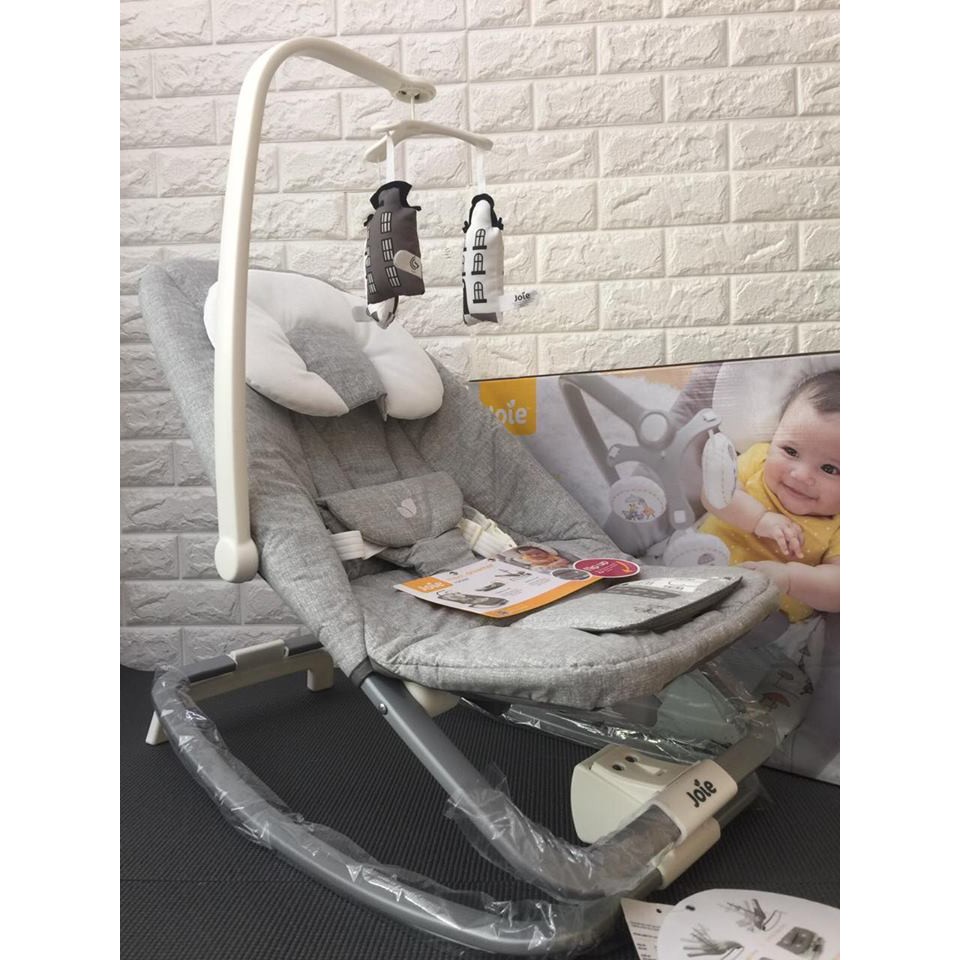 [Mã MKBC13 giảm 80k đơn 1 triệu] GHẾ RUNG JOIE DREAMER BABY Bouncer -PETTIE CITY