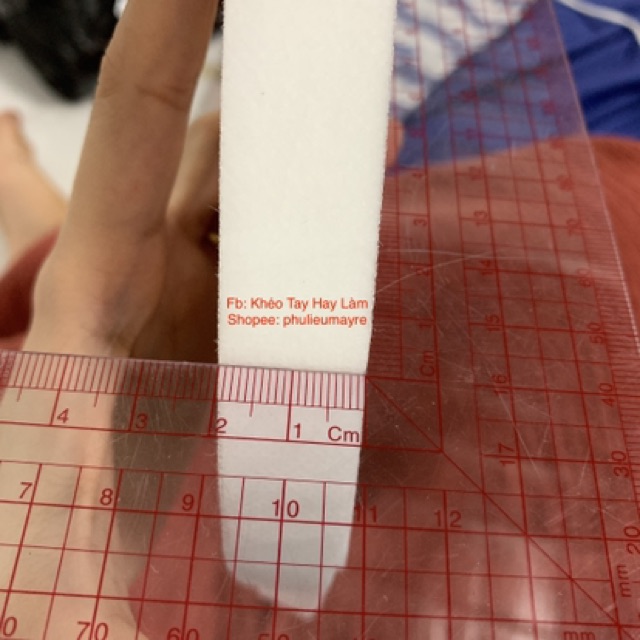 Cuộn viền vải không dệt 2cm
