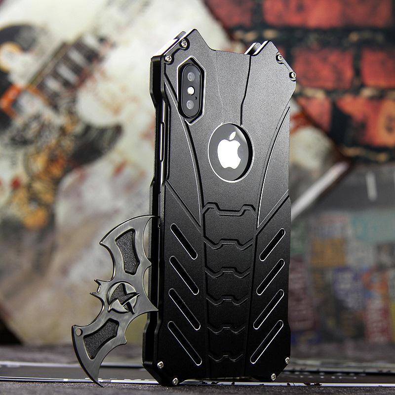 Ốp Điện Thoại Khung Kim Loại In Hình Batman Chống Rơi Vỡ Cho Iphone Xsmax Xr 7 / 8plus / 6s | BigBuy360 - bigbuy360.vn