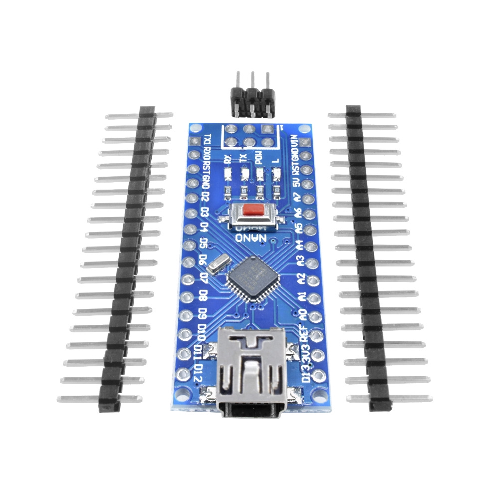 【READY STOCK】Arduino USB Nano V3.0 ATmega328 16M 5V Bộ điều khiển vi mô CH340G cho Arduino