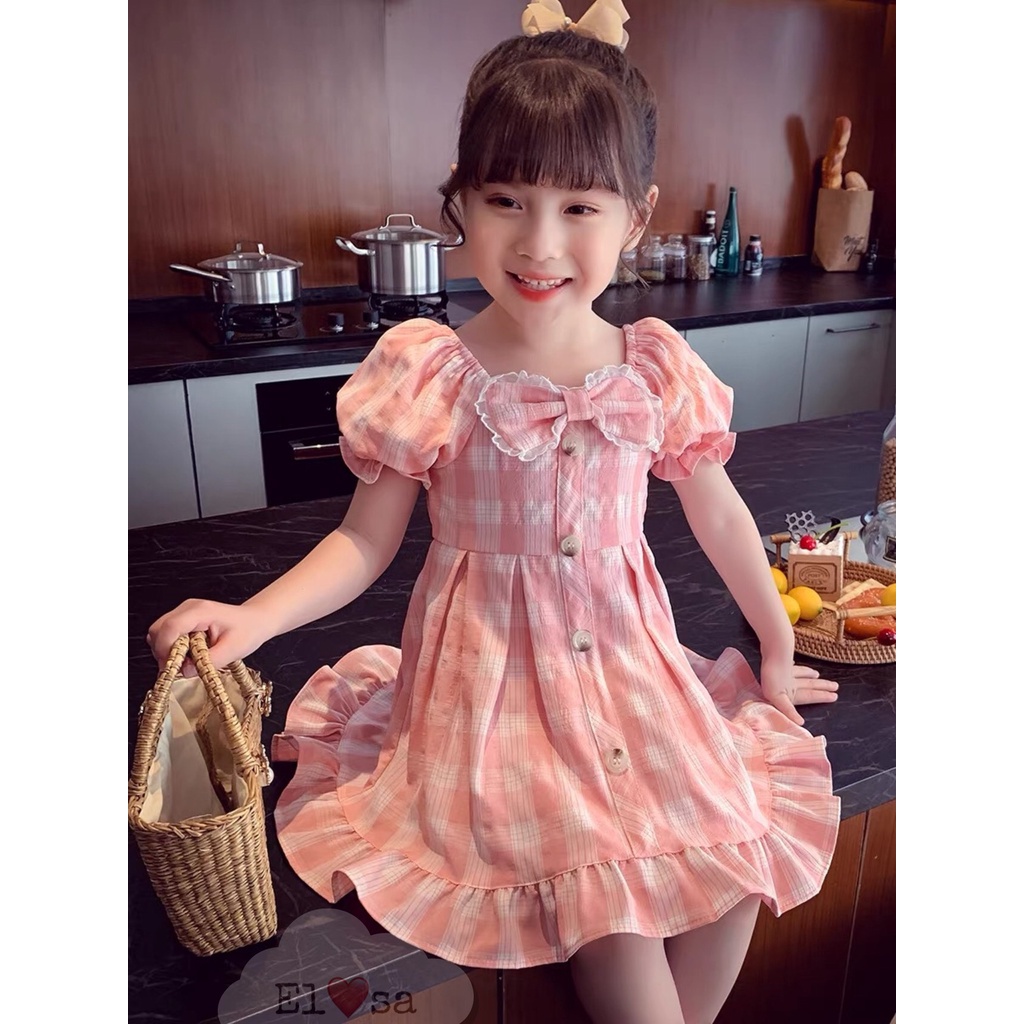 Đầm bé gái hàng thiết kế size đại từ 8kg đến 25kg-Đầm bé gái chất thô đũi mềm, nhẹ,thoáng mồ hôi.