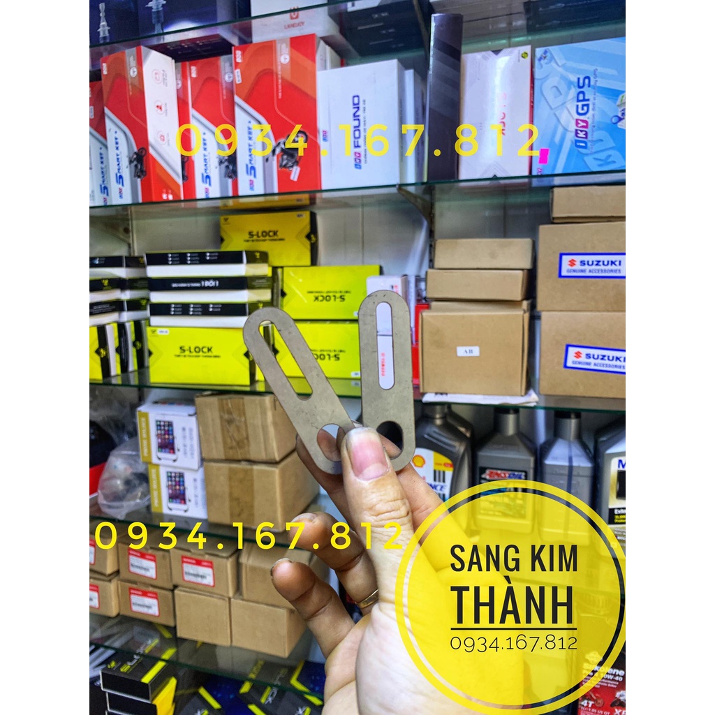 2 Pat Gắn Đèn Trợ Sáng Bi Cầu MINI Cho Xe Air Blade