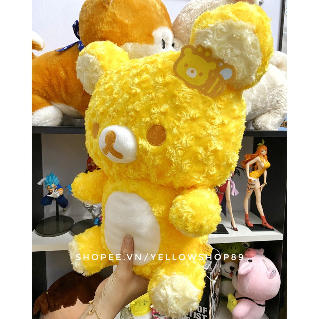 Gấu bông Rilakkuma - Honey Rose Plushy XL Premium - 44cm