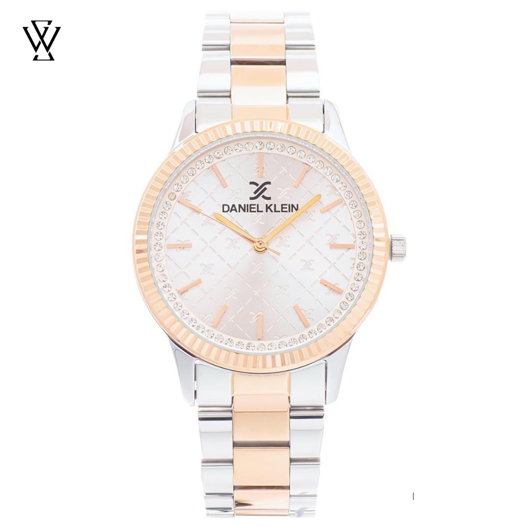 Đồng Hồ Quartz Nữ Daniel Klein Premium Ladies WATCHSTORE DK.1.12540.5 Mặt Kính Khoáng 36mm, Dây Kim Loại, Vỏ Thép