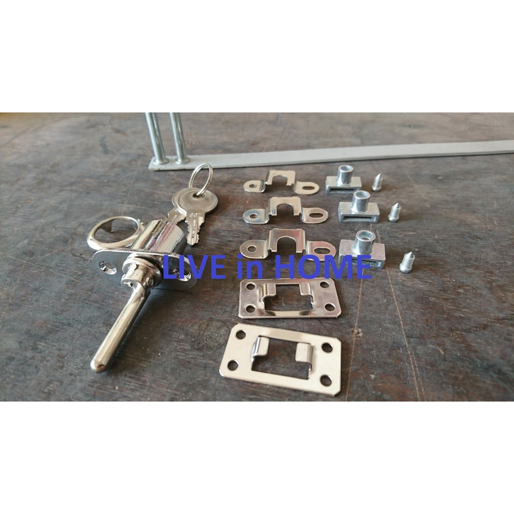 Khóa tủ ghỗ 3 ngăn Xiehe chính hãng