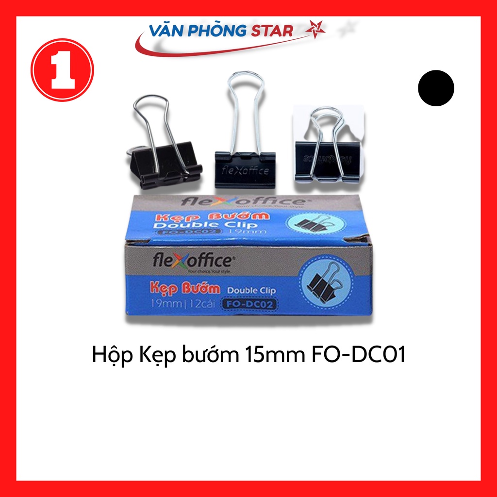 Hộp Kẹp bướm 15mm FO-DC01 Thiên Long
