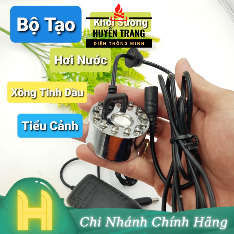 Bộ Phun Sương Tạo Ẩm Không Khí❤️ Tạo Hơi Nước Khói Tiểu Cảnh Có Led Thay Đổi Màu Sắc