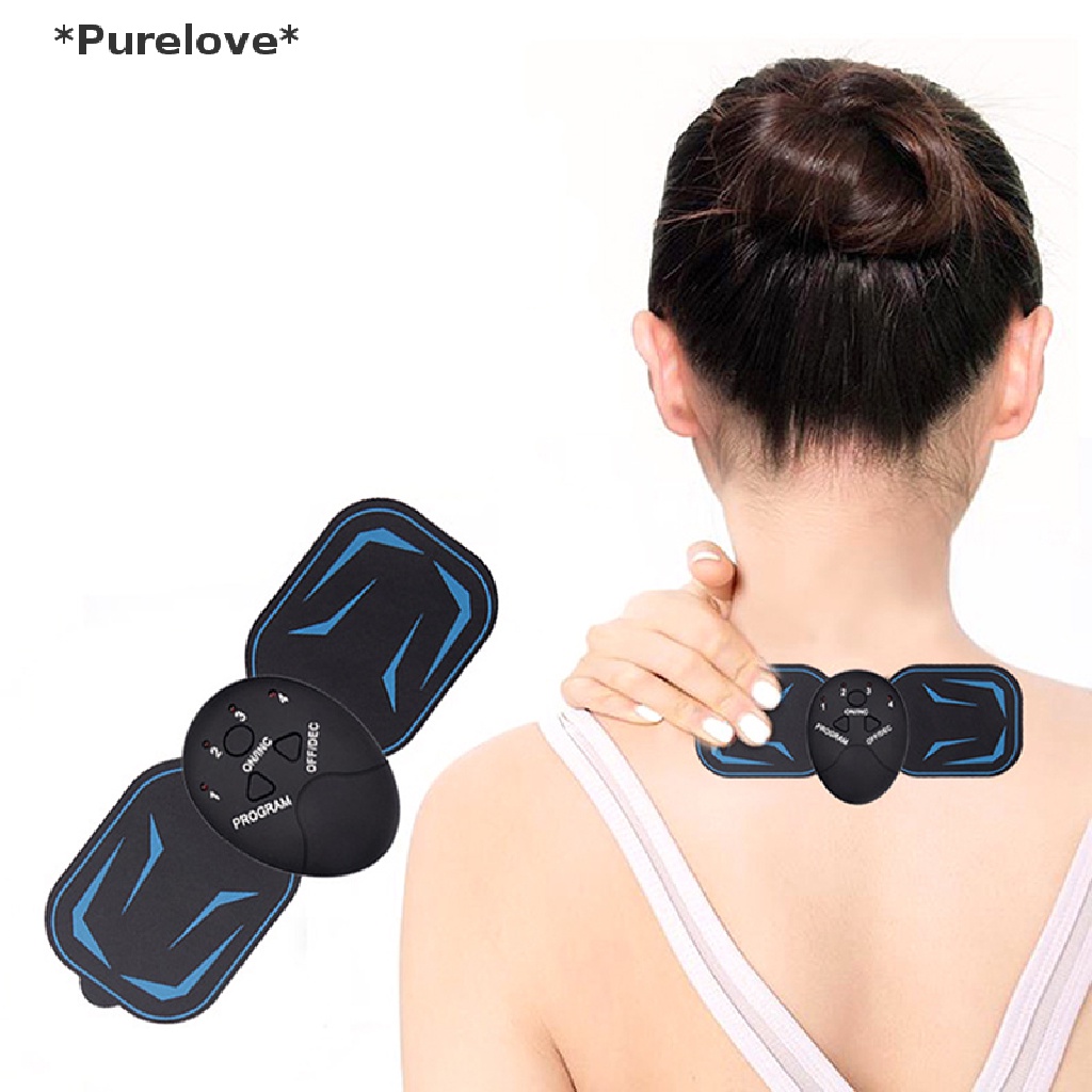 Miếng Dán Massage Cổ Mini Bằng Điện Giảm Đau