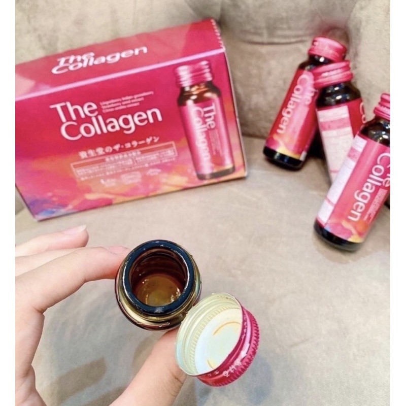 [CHÍNH HÃNG] Nước uống The Collagen Shiseido Nhật Bản Hộp 10 lọ