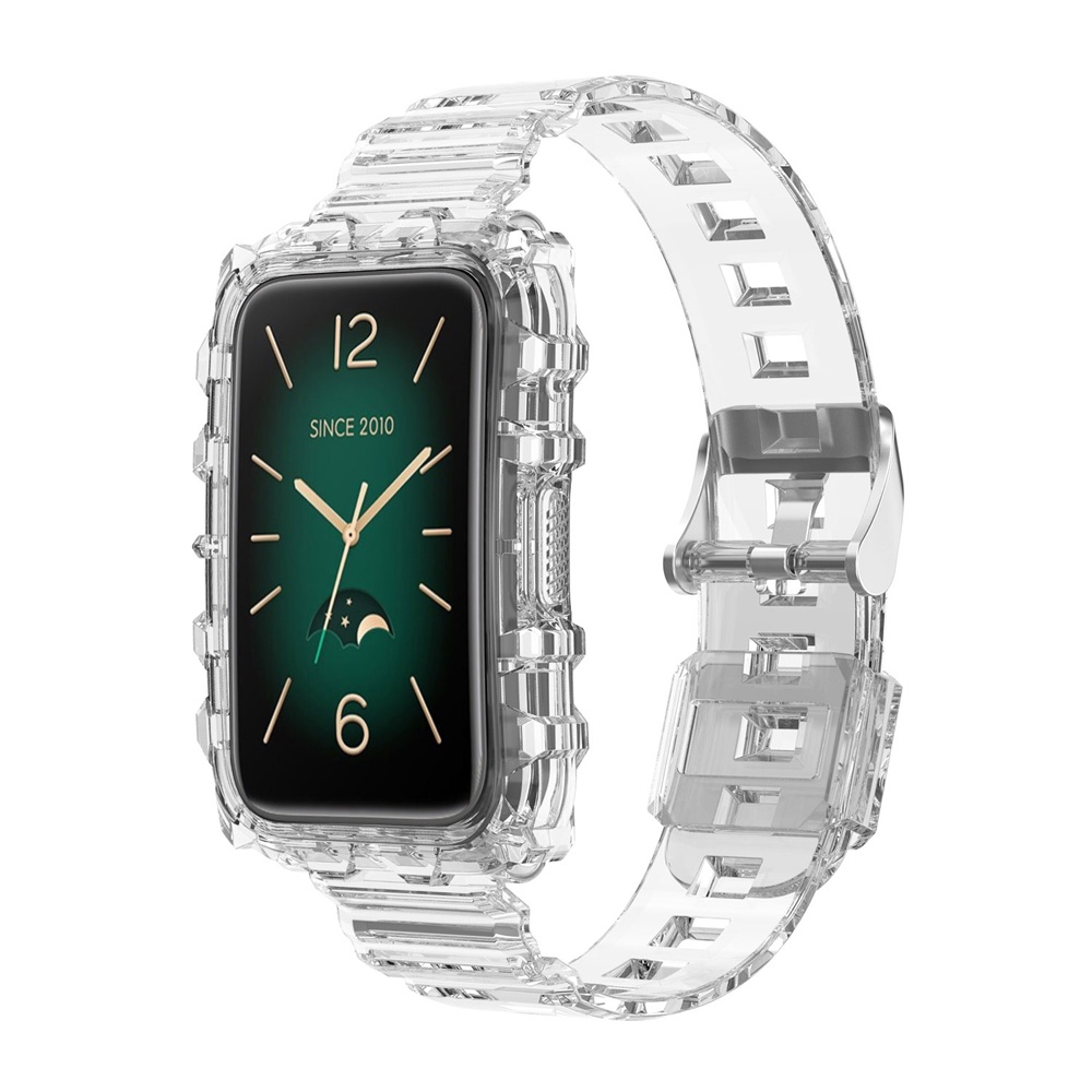 Dây Đeo Tay Thay Thế Bằng Silicone Trong Suốt Cho Xiaomi mi band 7 pro 7 6 5 4 3 mi band 7 pro 7 6 5